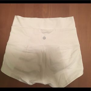 Lululemon highwaist white spandex